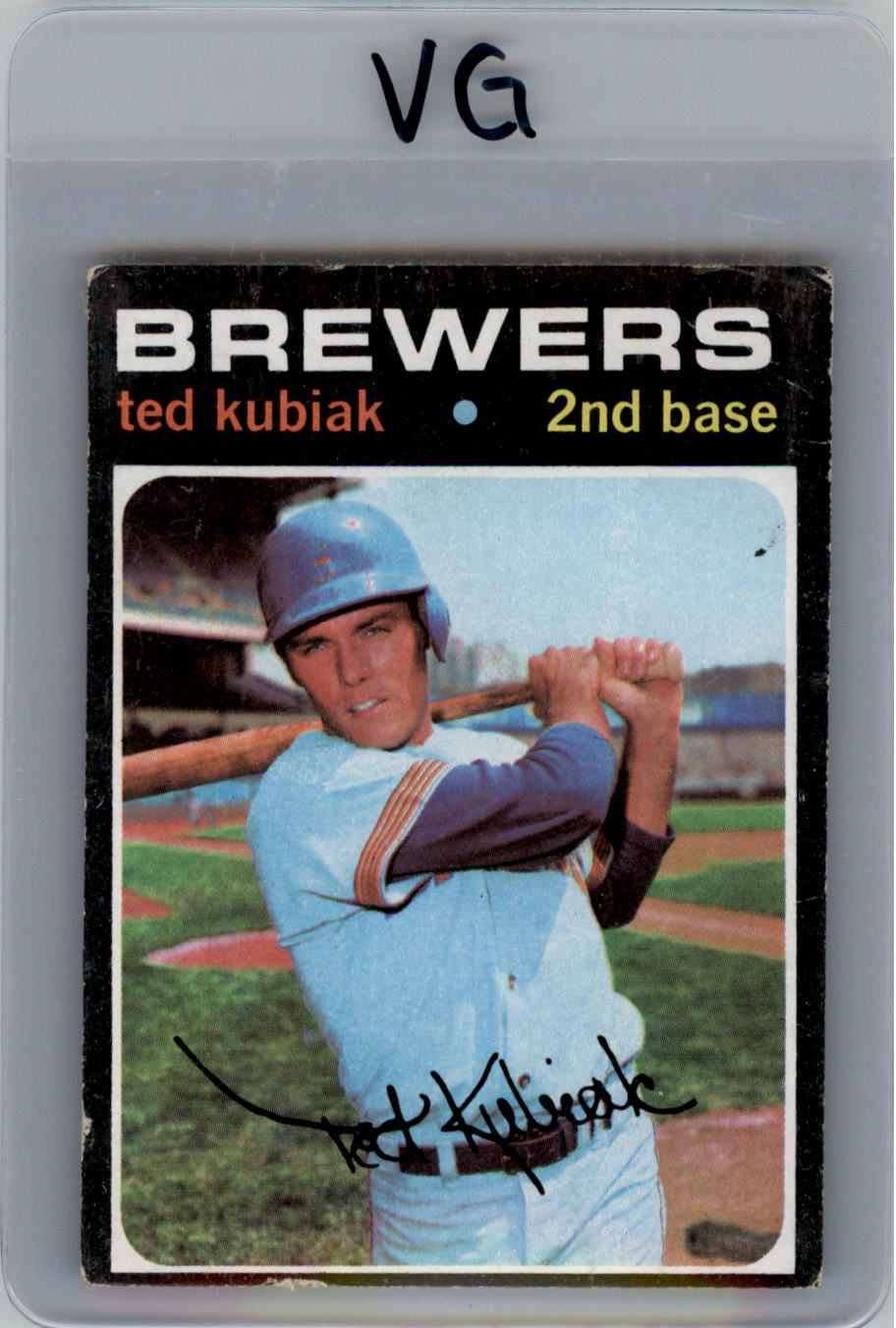 1971 Topps #516 Ted Kubiak