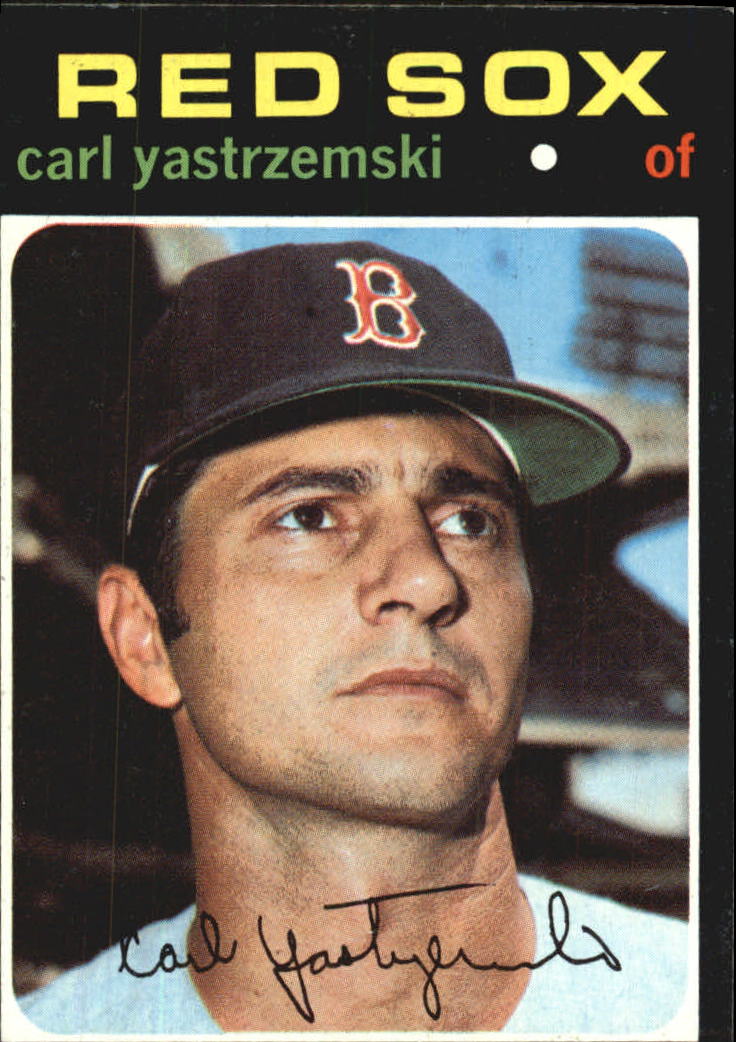 1971 Topps #530 Carl Yastrzemski