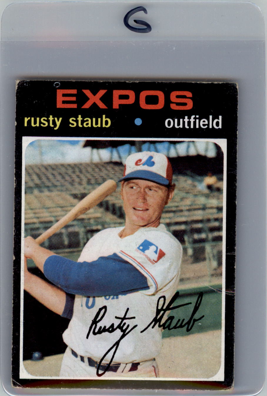 1971 Topps #560 Rusty Staub