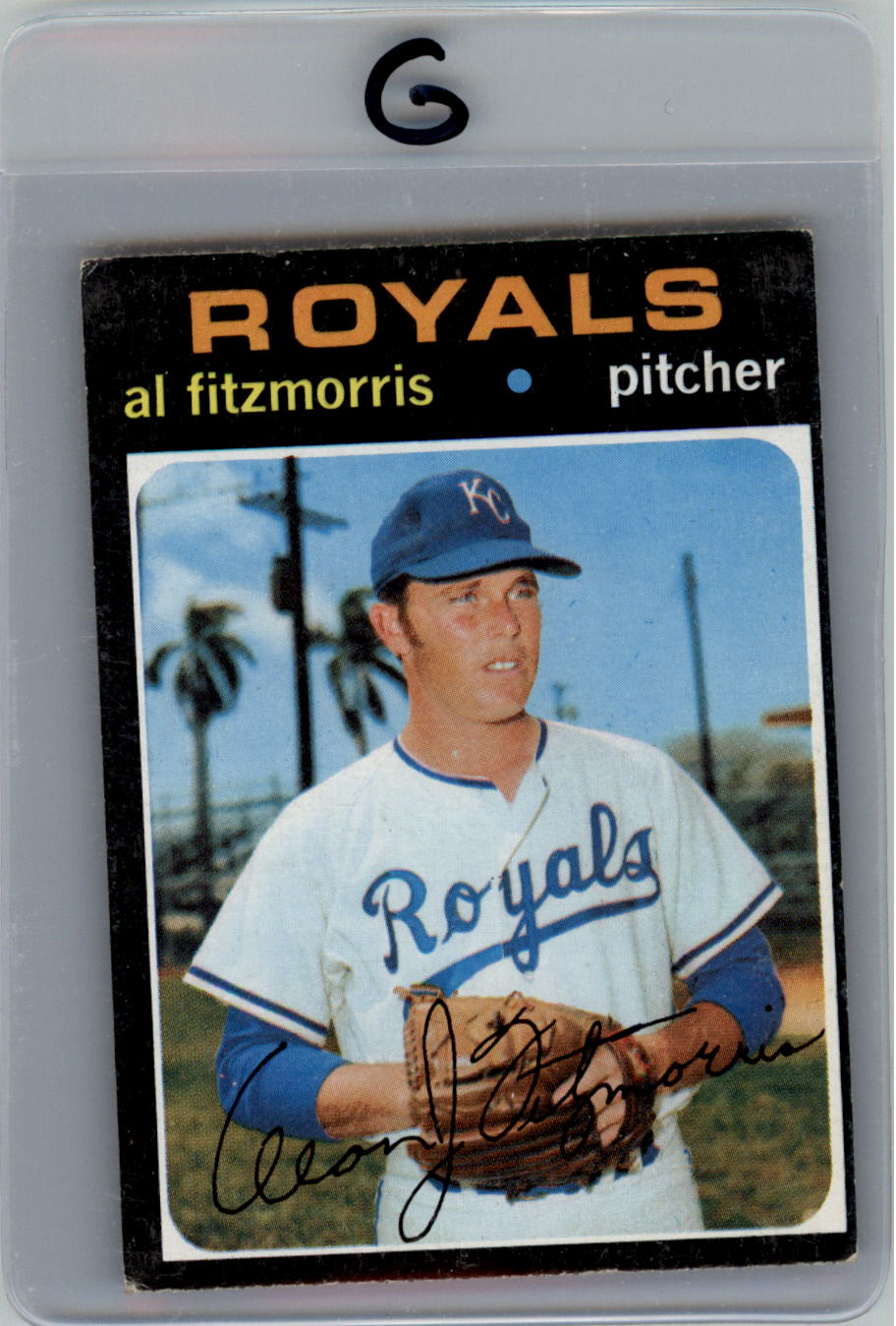 1971 Topps #564 Al Fitzmorris