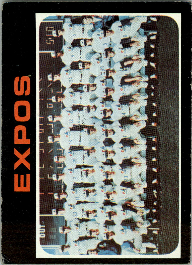 1971 Topps #674 Montreal Expos TC