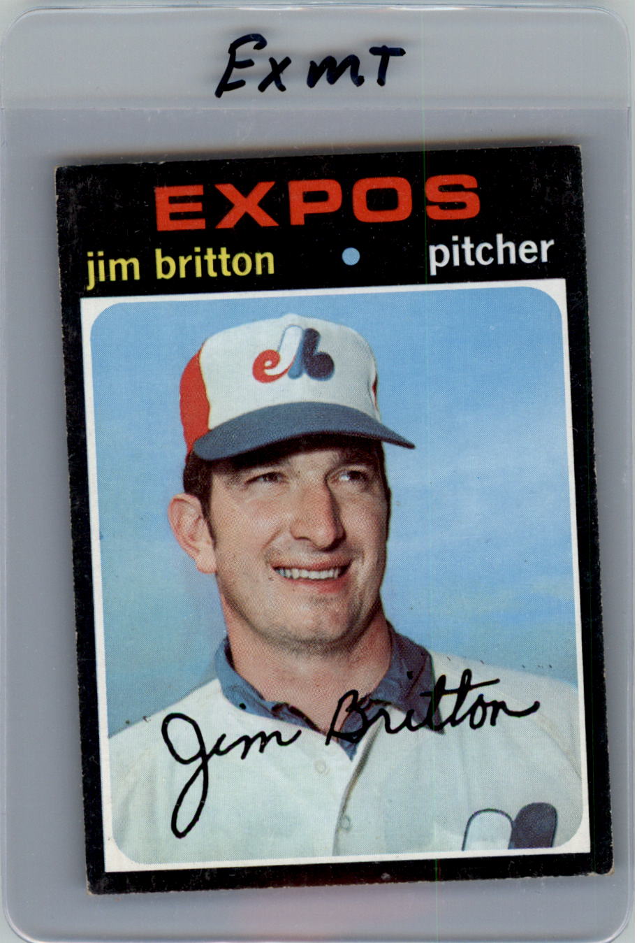 1971 Topps #699 Jim Britton