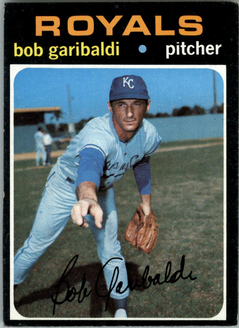 1971 Topps #701 Bob Garibaldi