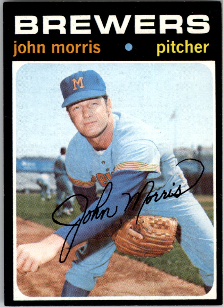 1971 Topps #721 John Morris