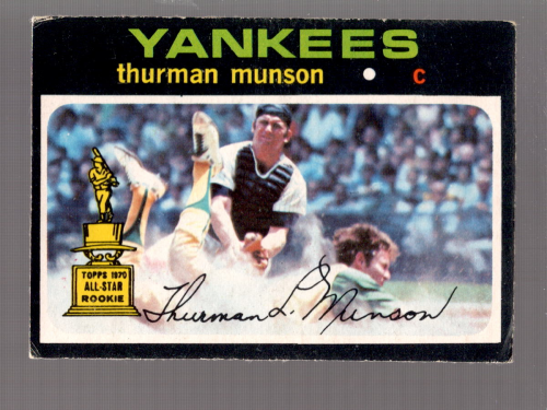 1971 O-Pee-Chee #5 Thurman Munson