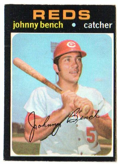 1971 O-Pee-Chee #250 Johnny Bench