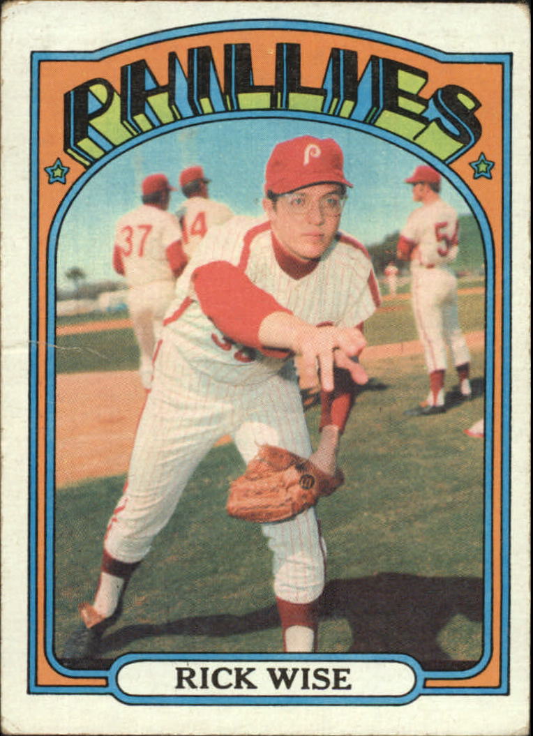 1972 Topps #43 Rick Wise