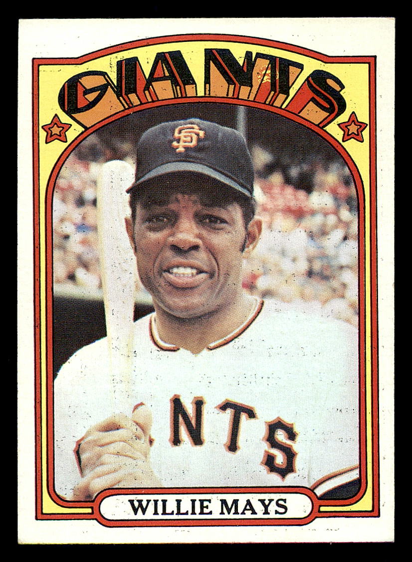 1972 Topps #49 Willie Mays