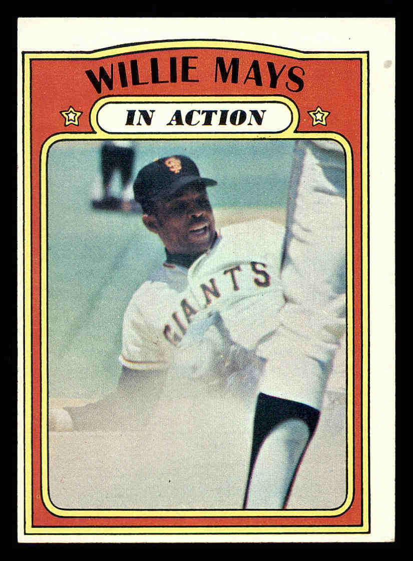 1972 Topps #50 Willie Mays IA