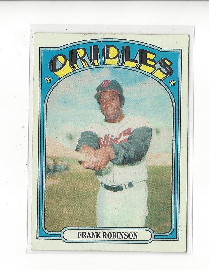 1972 Topps #100 Frank Robinson