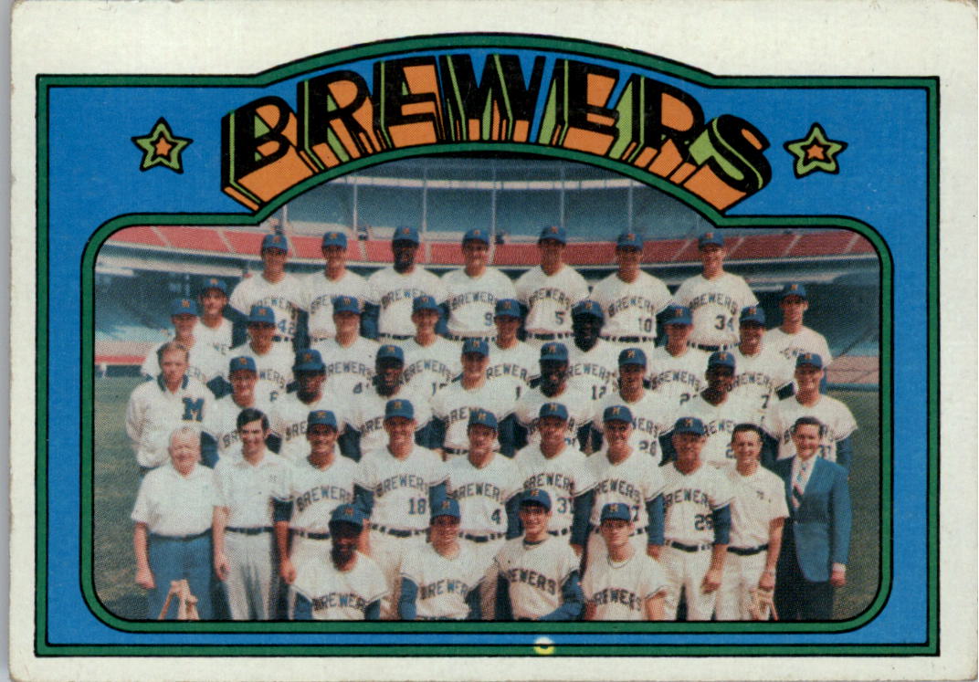 1972 Topps #106 Milwaukee Brewers TC