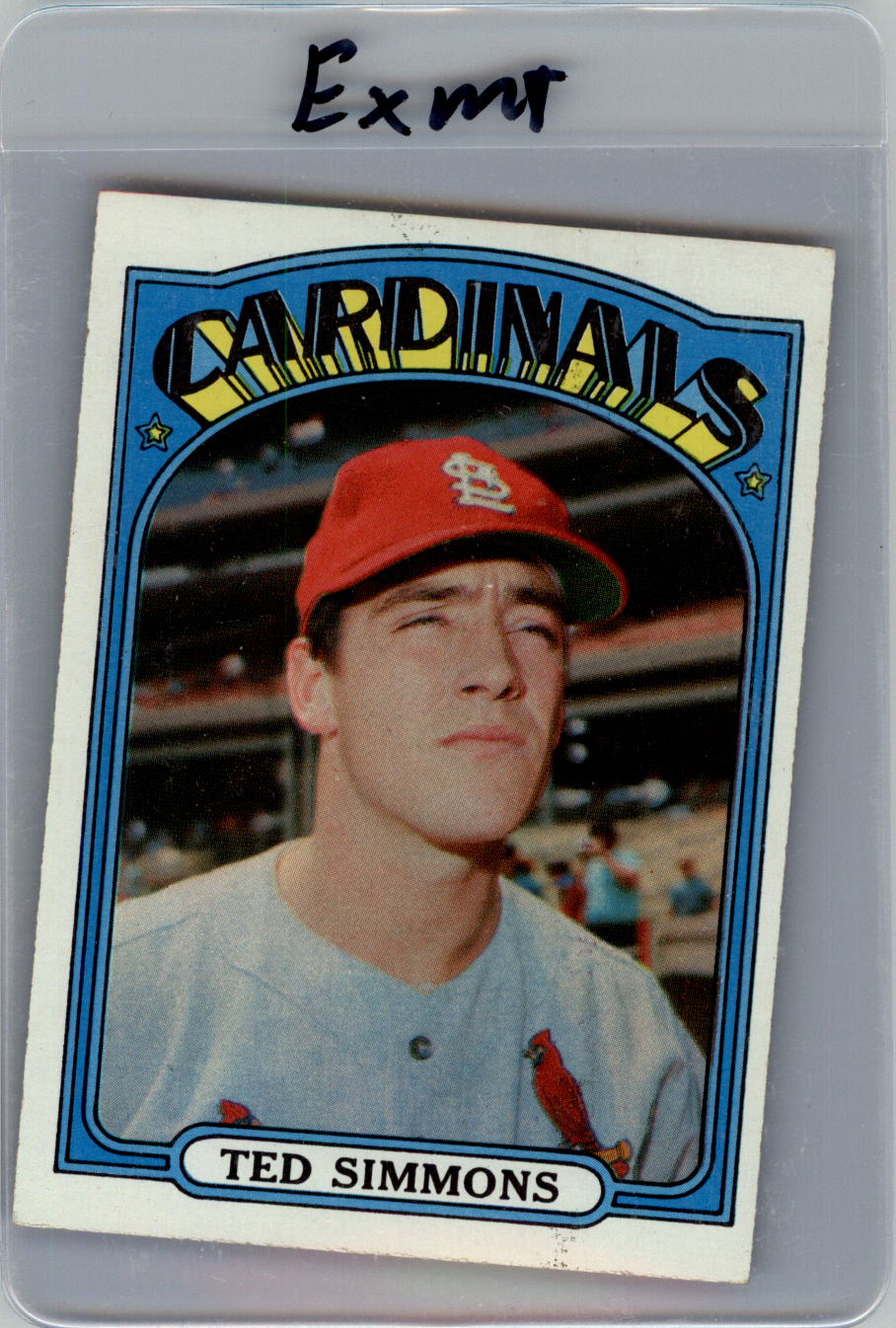 1972 Topps #154 Ted Simmons