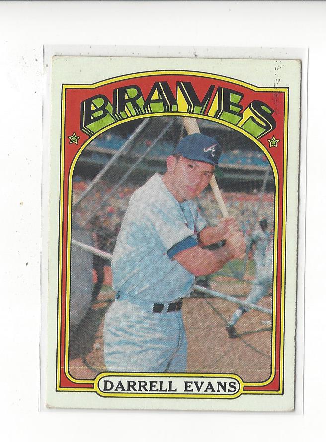 1972 Topps #171 Darrell Evans