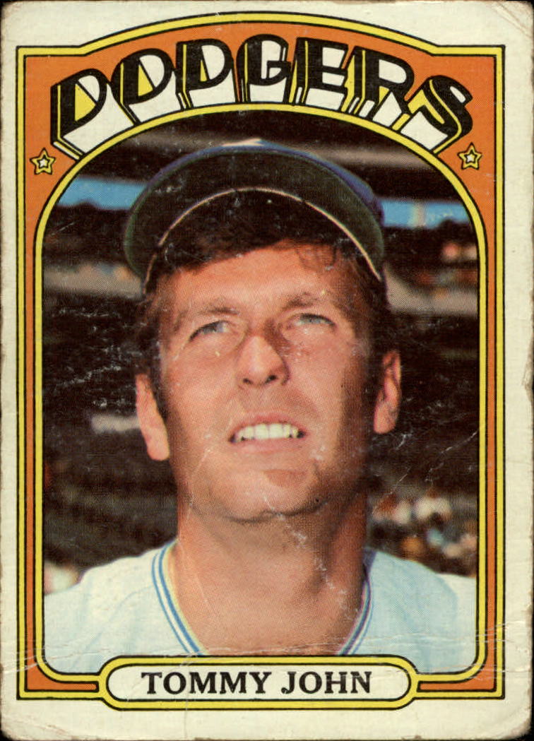  1968 Topps # 72 A Tommy John Chicago White Sox
