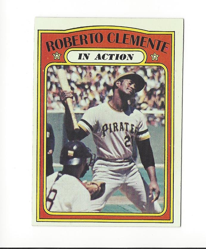 1972 Topps #310 Roberto Clemente IA