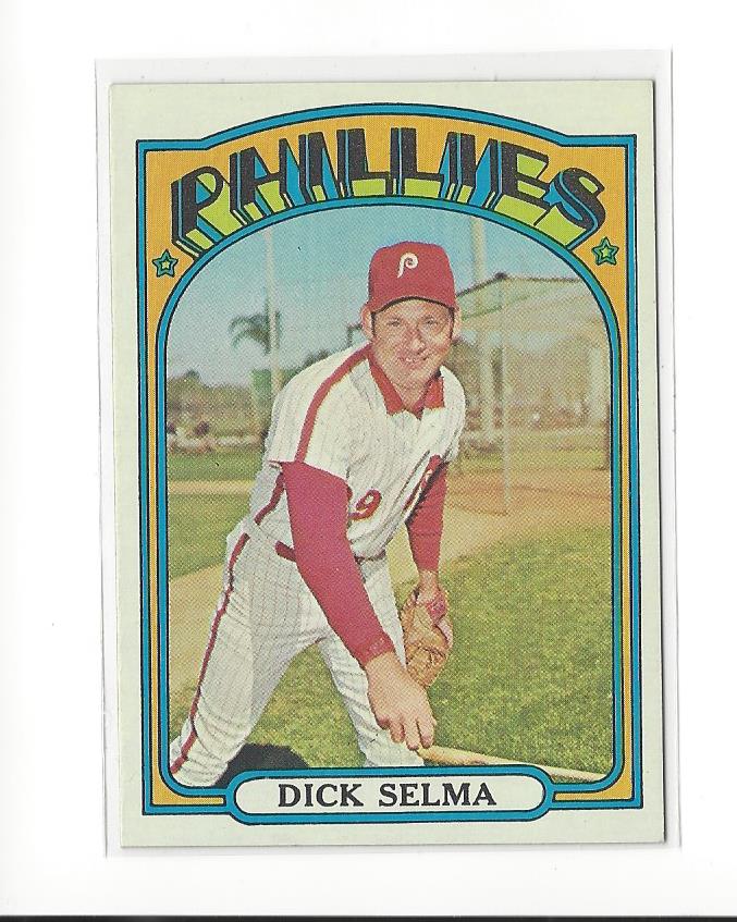 1972 Topps #726 Dick Selma
