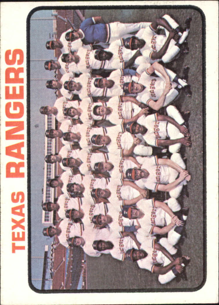 1973 Topps #7 Texas Rangers TC