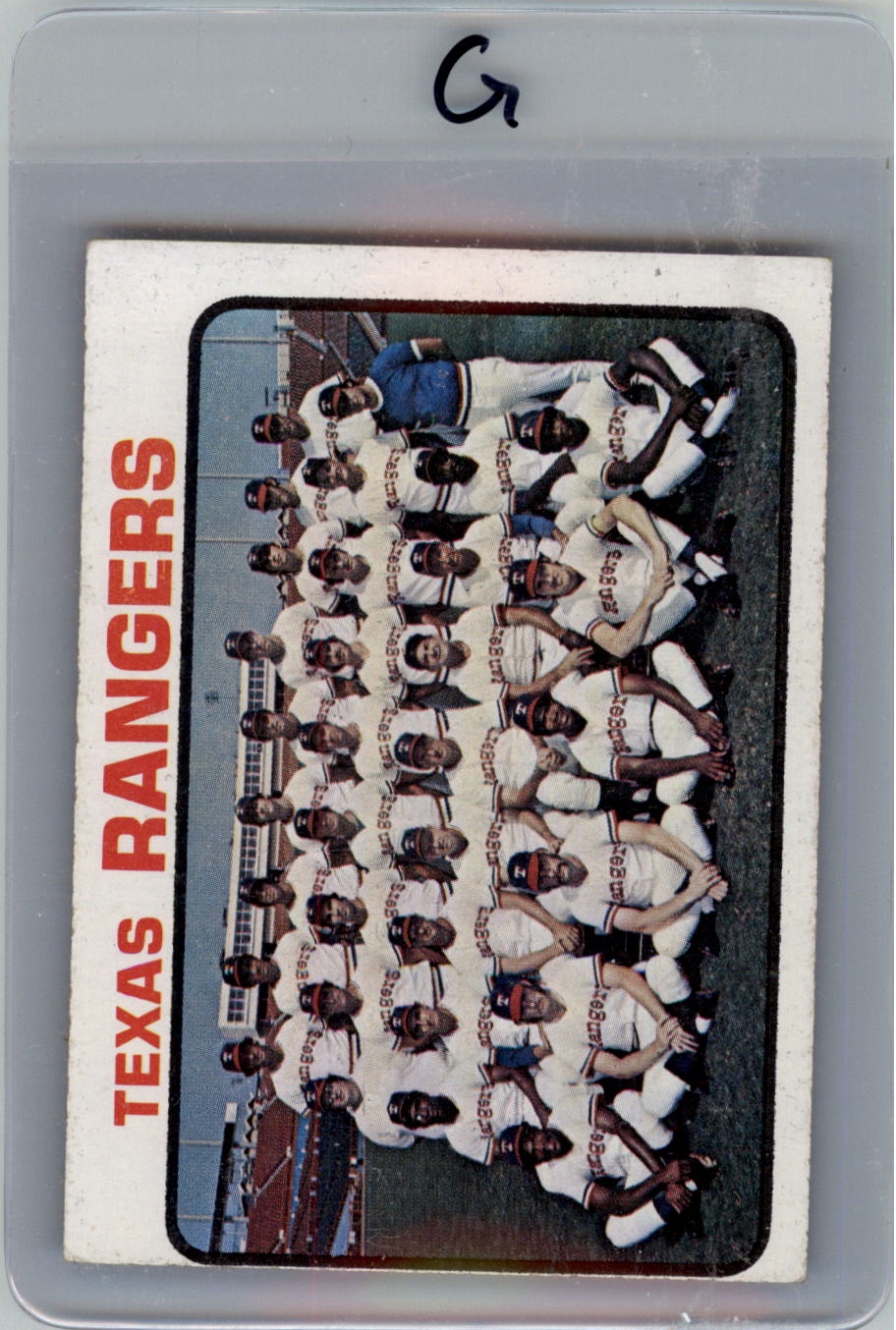 1973 Topps #7 Texas Rangers TC