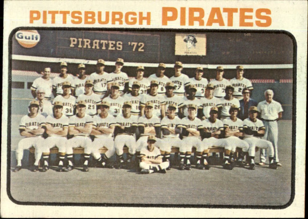 1973 Topps #26 Pittsburgh Pirates TC