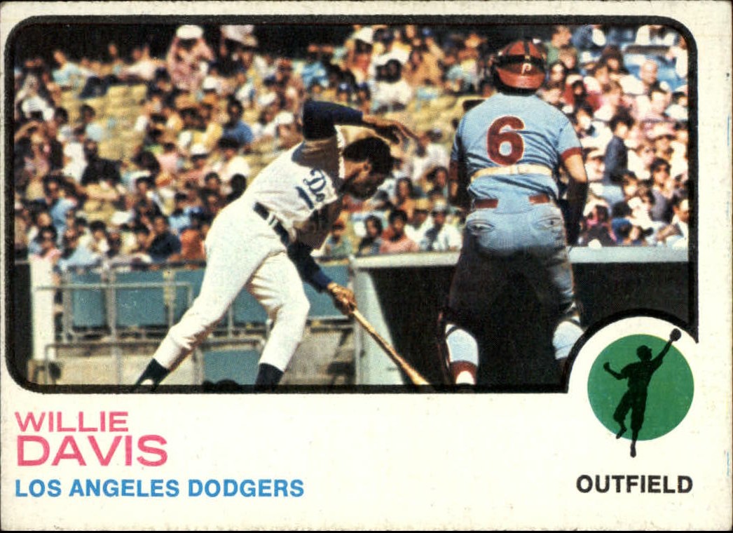 1973 Topps #35 Willie Davis