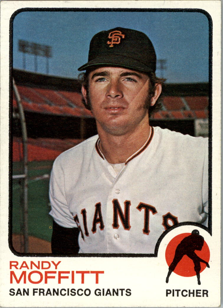 1973 Topps #43 Randy Moffitt RC