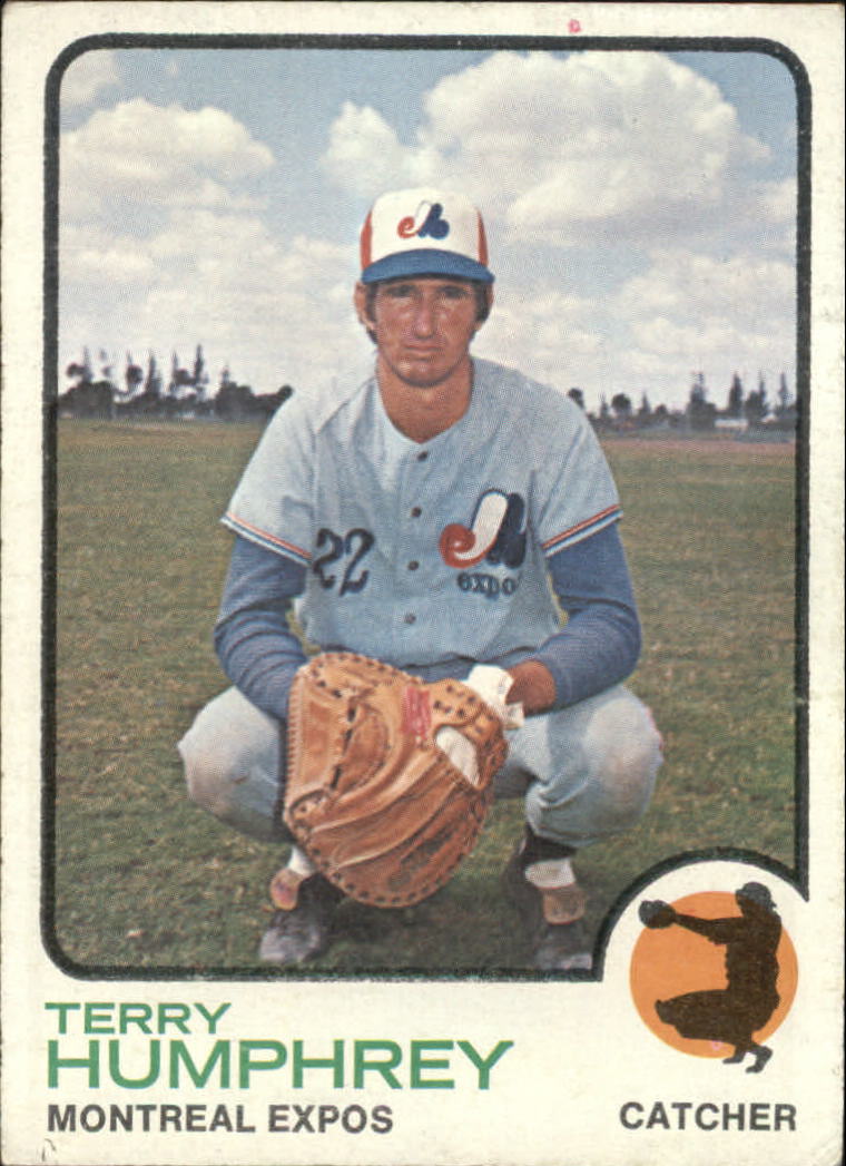 1973 Topps #106 Terry Humphrey - GOOD