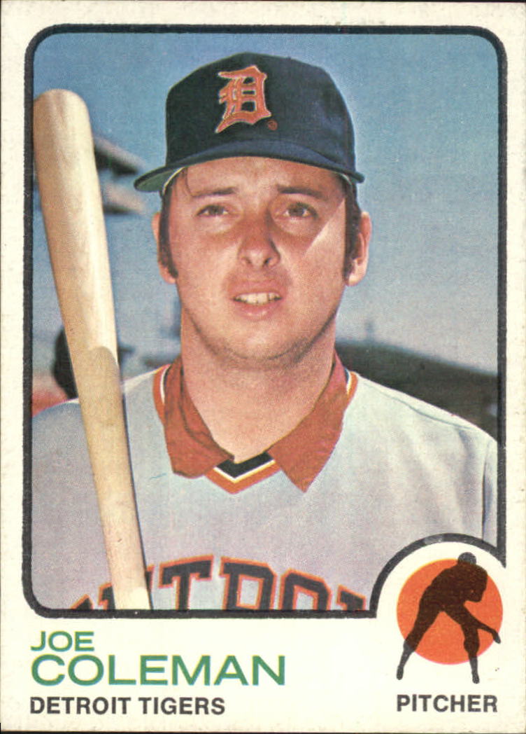 1973 Topps 120 Joe Coleman NM Burbank Sportscards Beckett