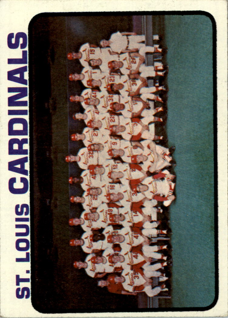 1973 Topps #219 St. Louis Cardinals TC