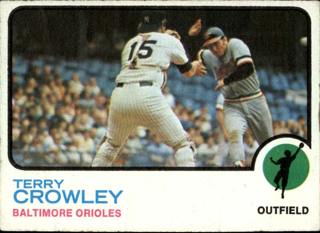 1973 Topps #302 Terry Crowley