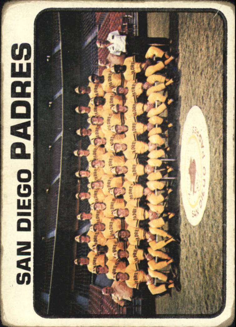 1973 Topps #316 San Diego Padres TC