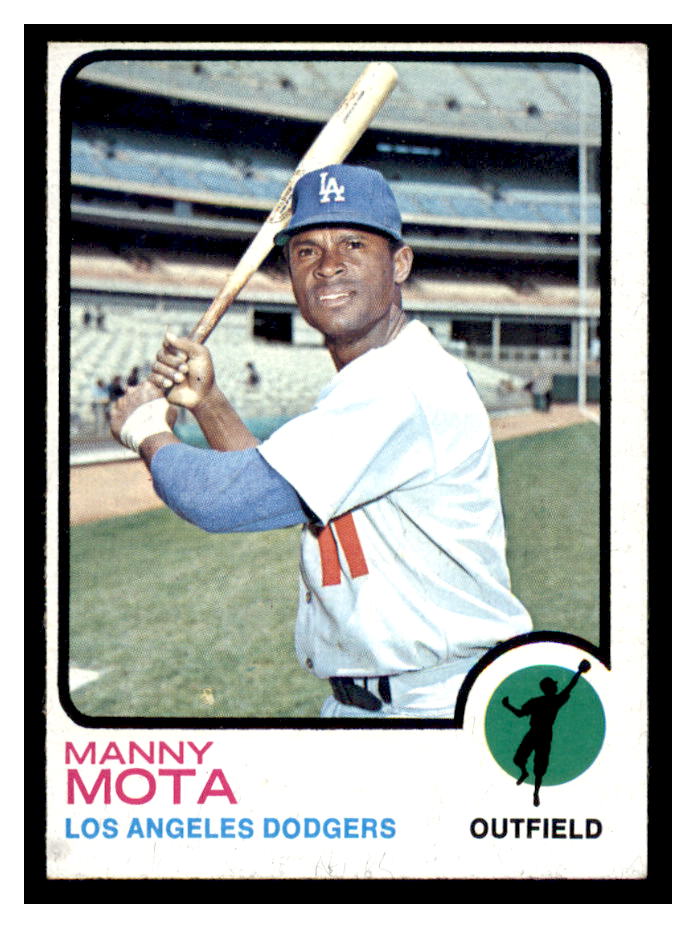 1973 Topps #412 Manny Mota