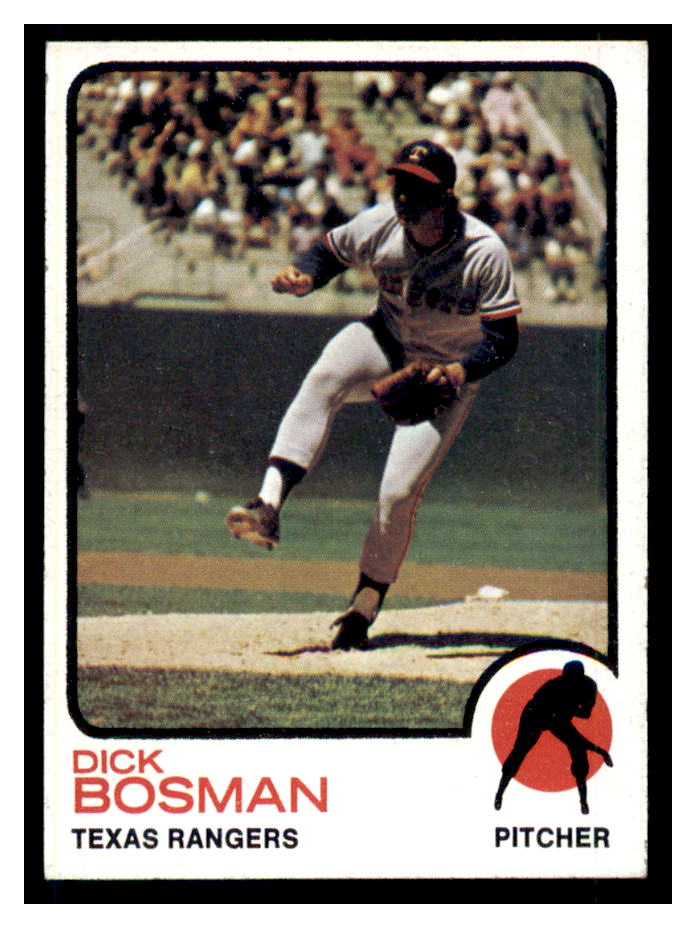 1973 Topps #640 Dick Bosman