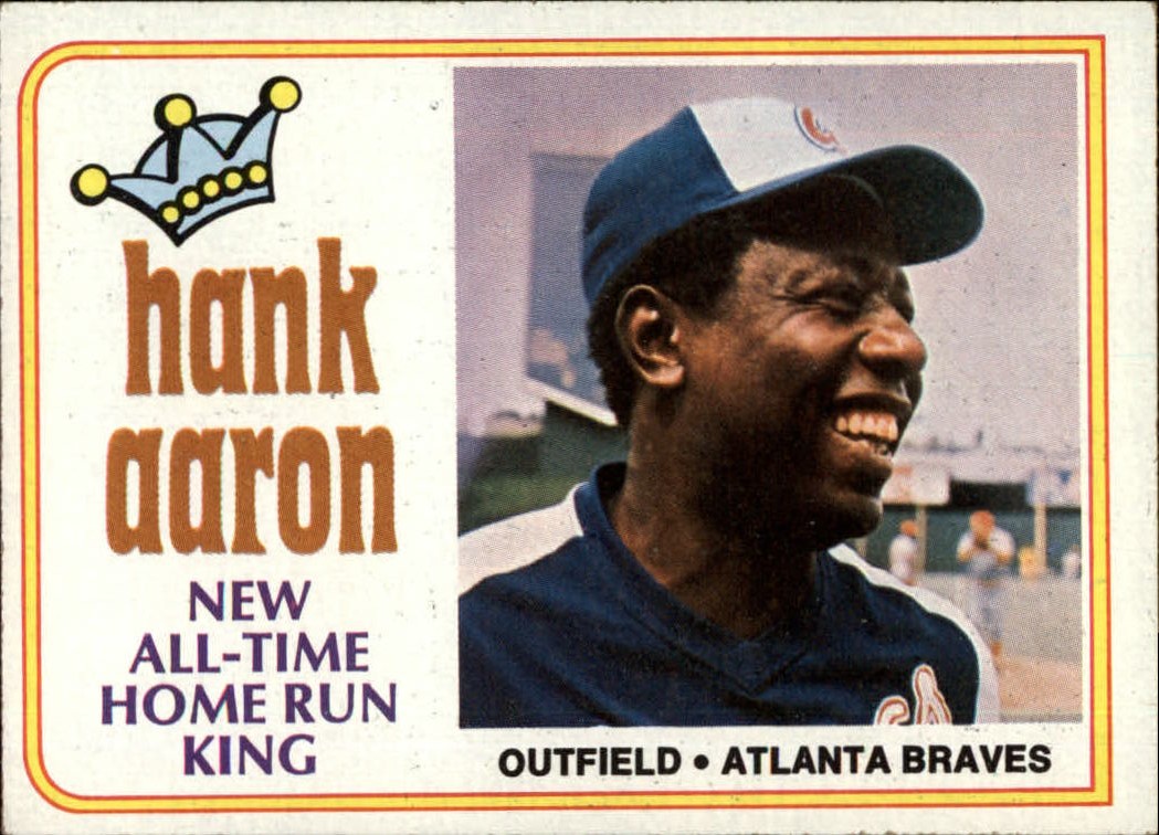1974 Topps #1 Hank Aaron 715