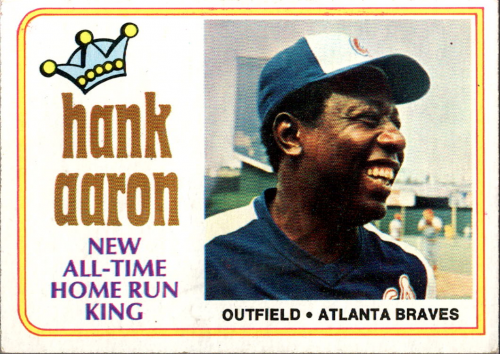 1974 Topps #1 Hank Aaron 715