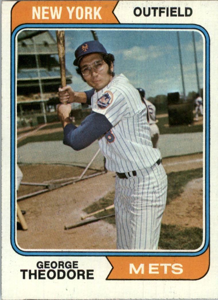 1974 Topps #8 George Theodore RC