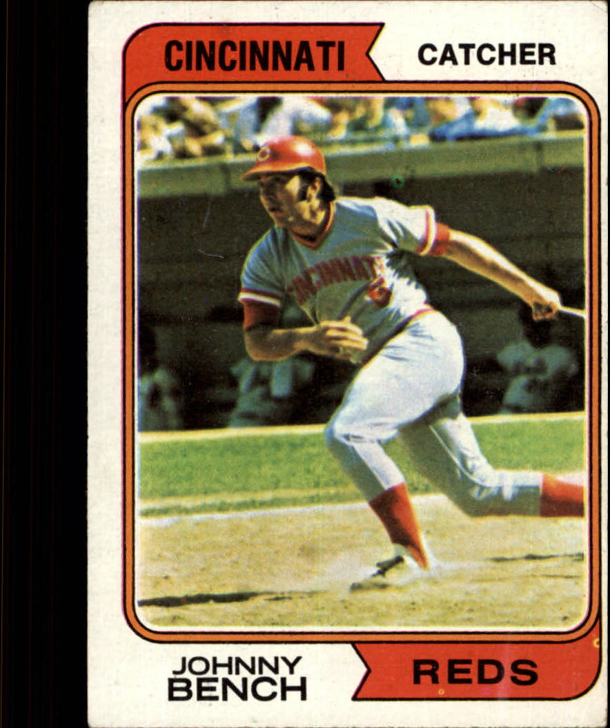 1974 Topps #10 Johnny Bench