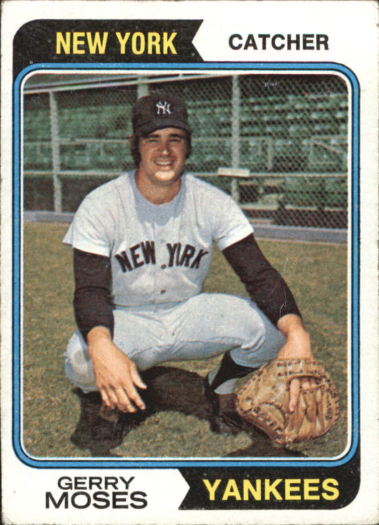 1974 Topps #19 Gerry Moses