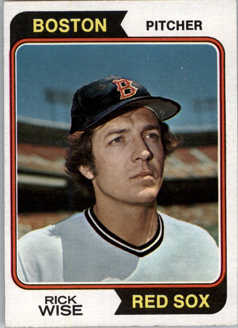 1974 Topps #84 Rick Wise