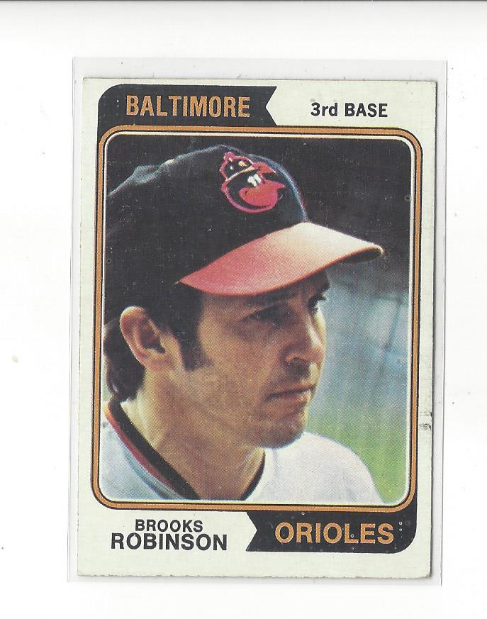 1974 Topps #160 Brooks Robinson
