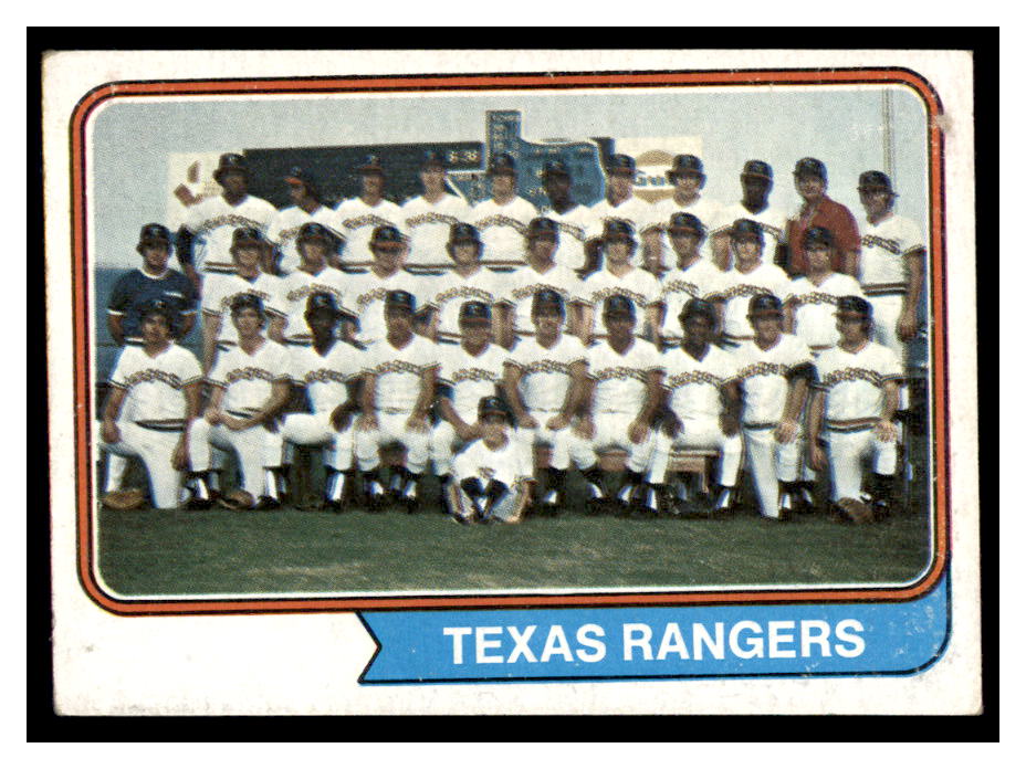 1974 Topps #184 Texas Rangers TC