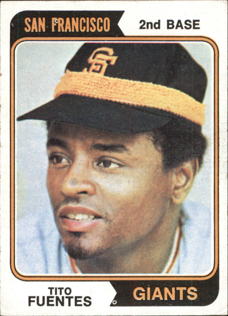 1974 Topps #305 Tito Fuentes - VG-EX
