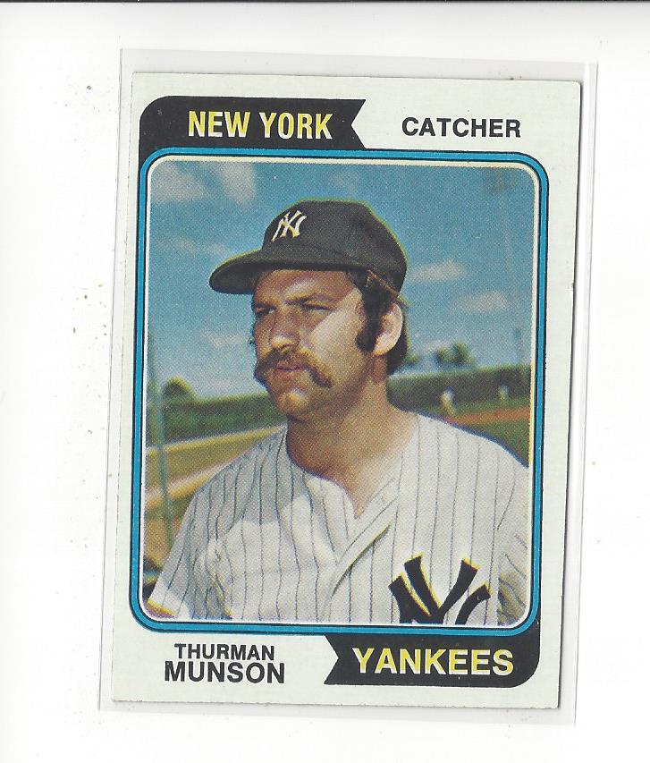 1974 Topps #340 Thurman Munson