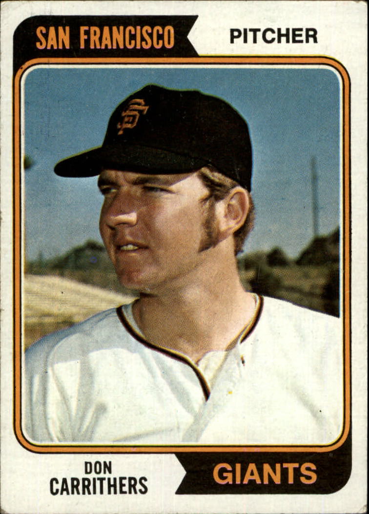 1974 Topps #361 Don Carrithers