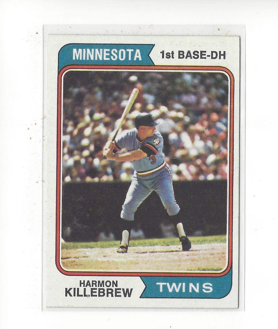 1974 Topps #400 Harmon Killebrew