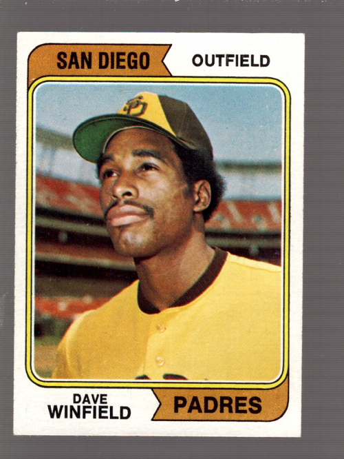 1974 Topps #456 Dave Winfield RC