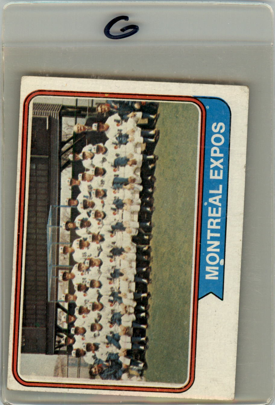 1974 Topps #508 Montreal Expos TC