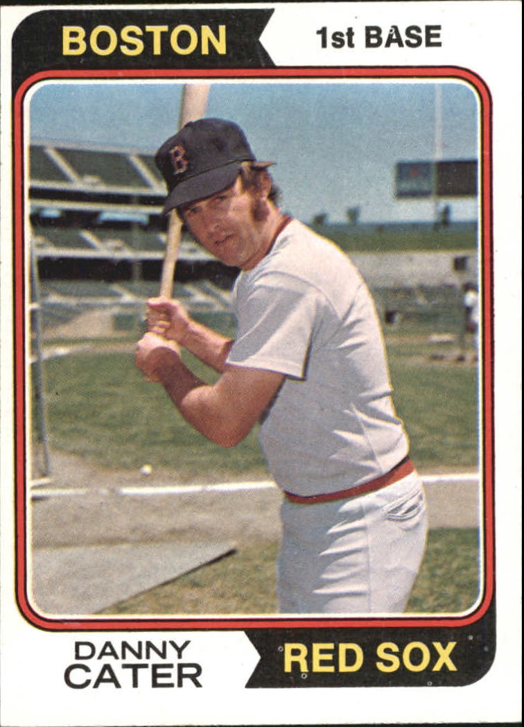 1974 Topps #543 Danny Cater