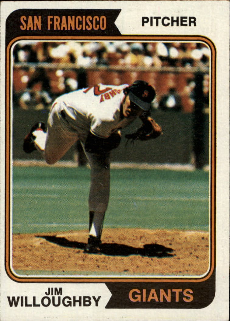 1974 Topps #553 Jim Willoughby