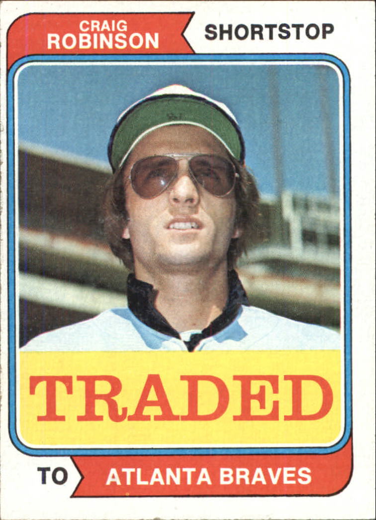 1974 Topps Traded #23T Craig Robinson