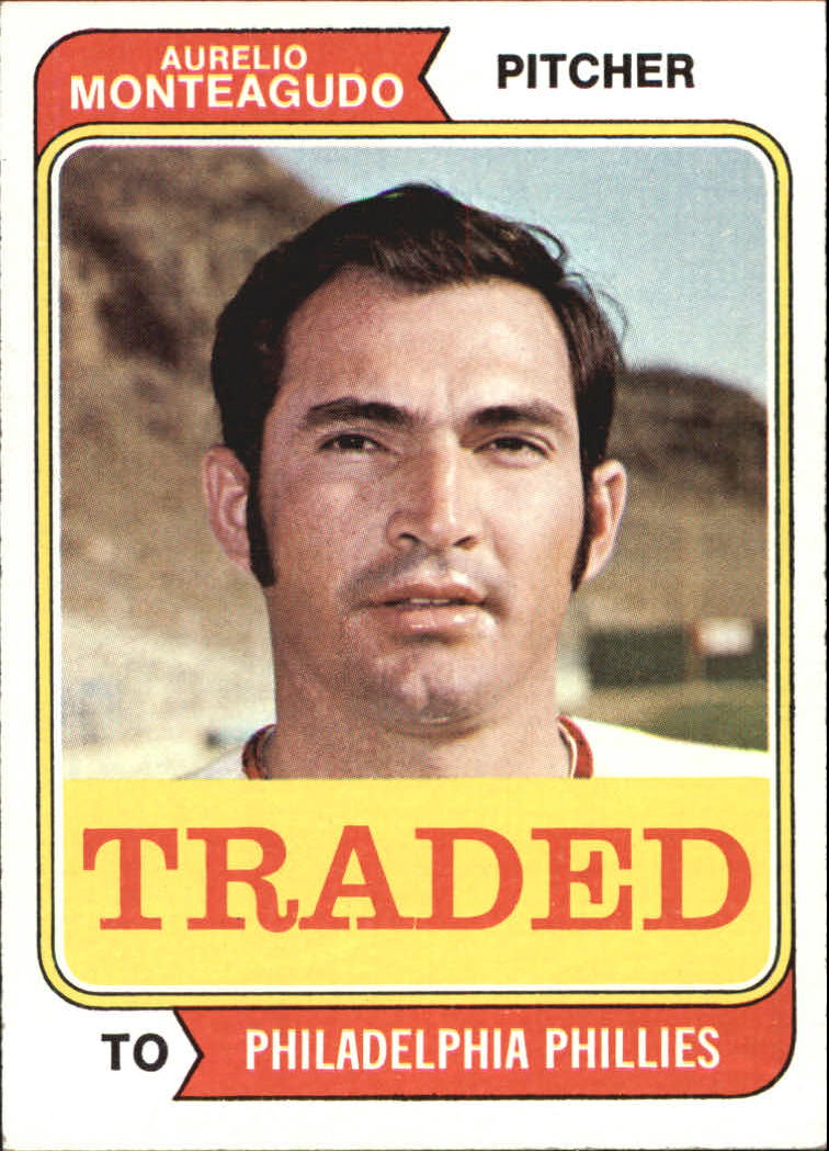 1974 Topps Traded #139T Aurelio Monteagudo